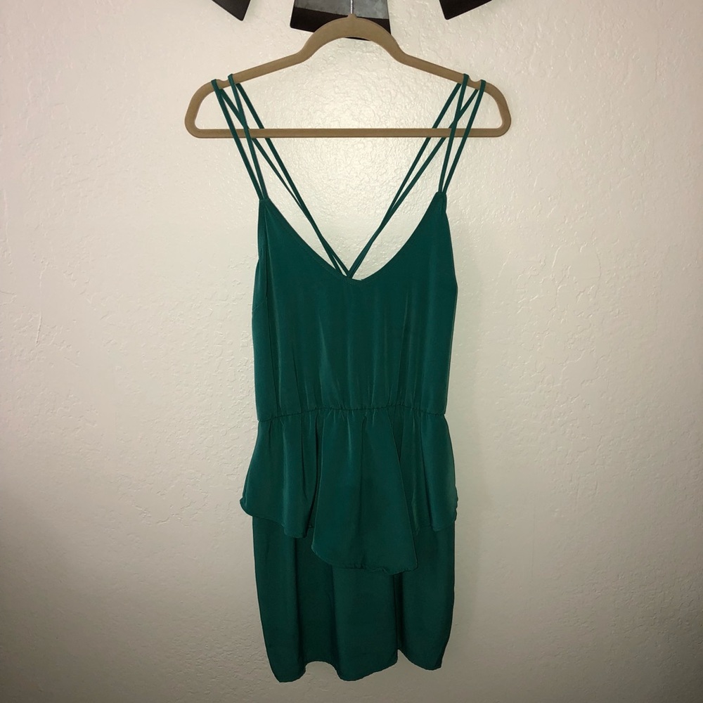 Lulu’s short peplum dress